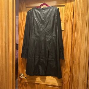 Calvin Klein Black Leather Jacket